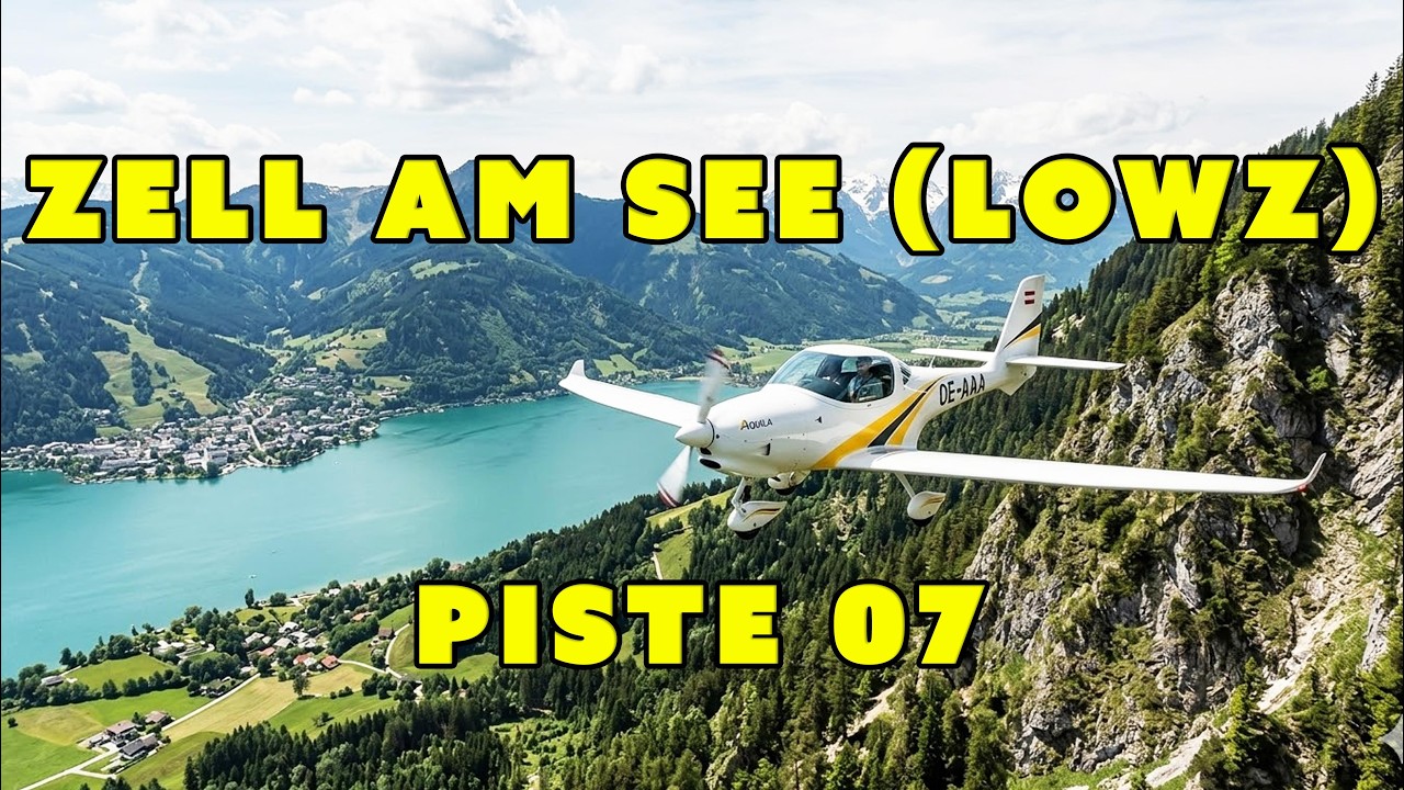 Gebirgsflug Linz (LOWL) nach Zell am See (LOWZ) - Piste 07