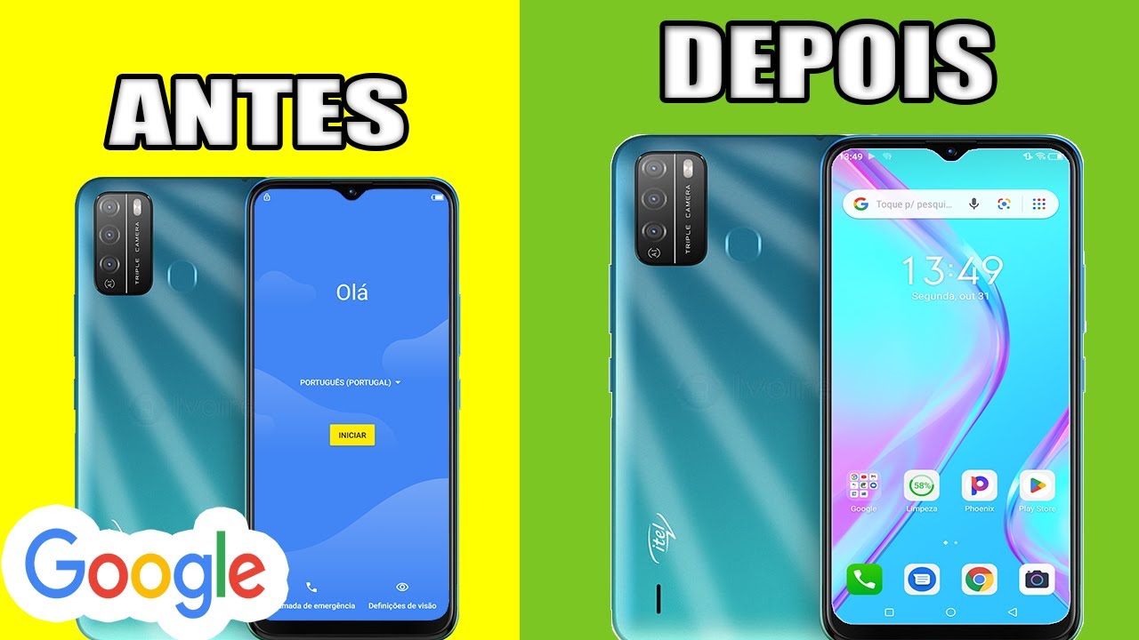 Remover Conta google Pin Padrão e Palavra-passe Qualquer itel S16 Muito facil