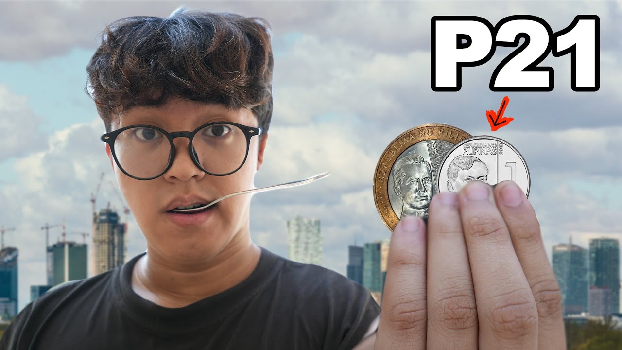 Living on a 21 Peso-Meal in The Philippines