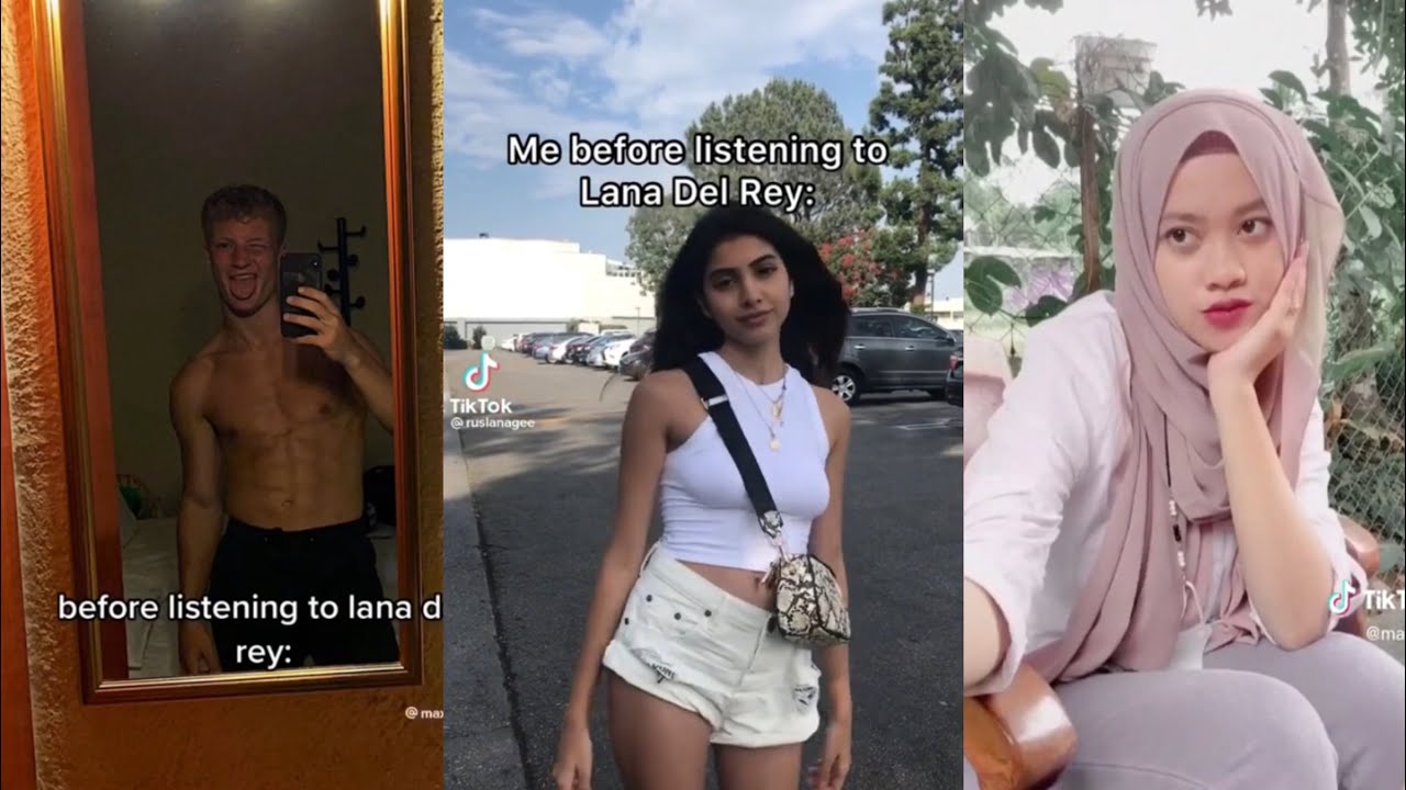 Before and After listening to Lana Del Rey🎸