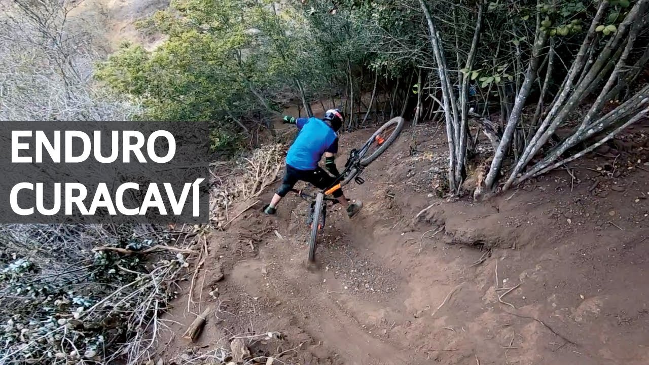 Enduro en la La Polygon T8 en Curacav&iacute;! Mountain Bike, Saltos, Ca&iacute;das en Bicicleta y Consejos!