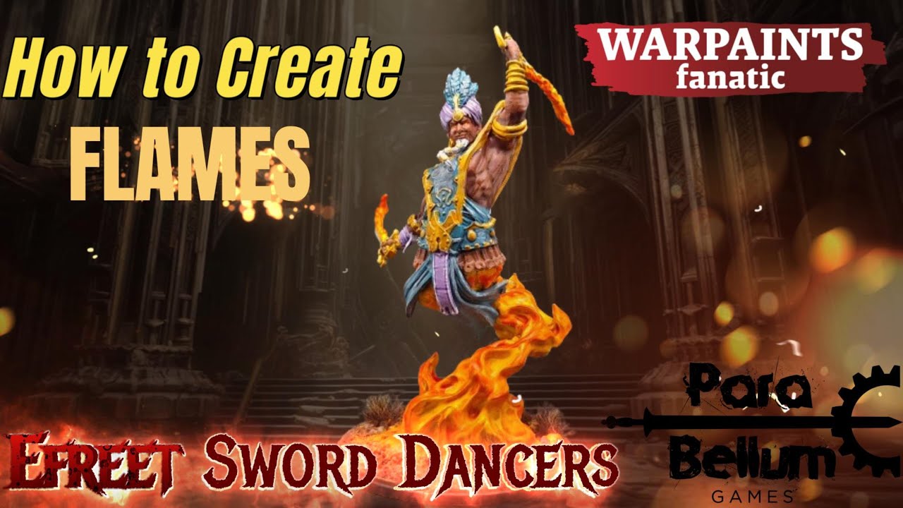 Let's Heat it up with Warpaints Fanatics - Creating Flames and Fire