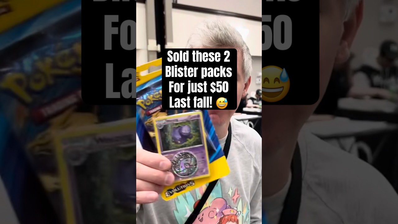 Card show vlog & vendor pov Pokémon Evolutions 