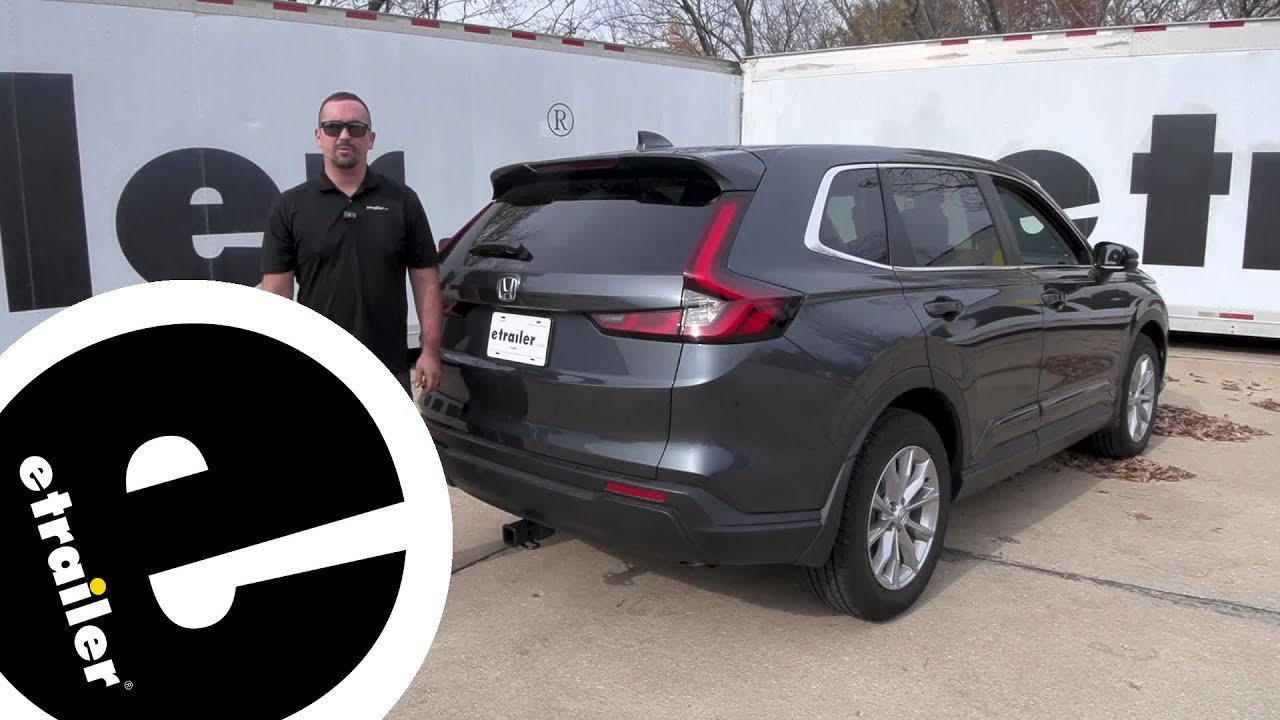 Installing the etrailer Trailer Hitch Receiver on your 2023 Honda CR-V
