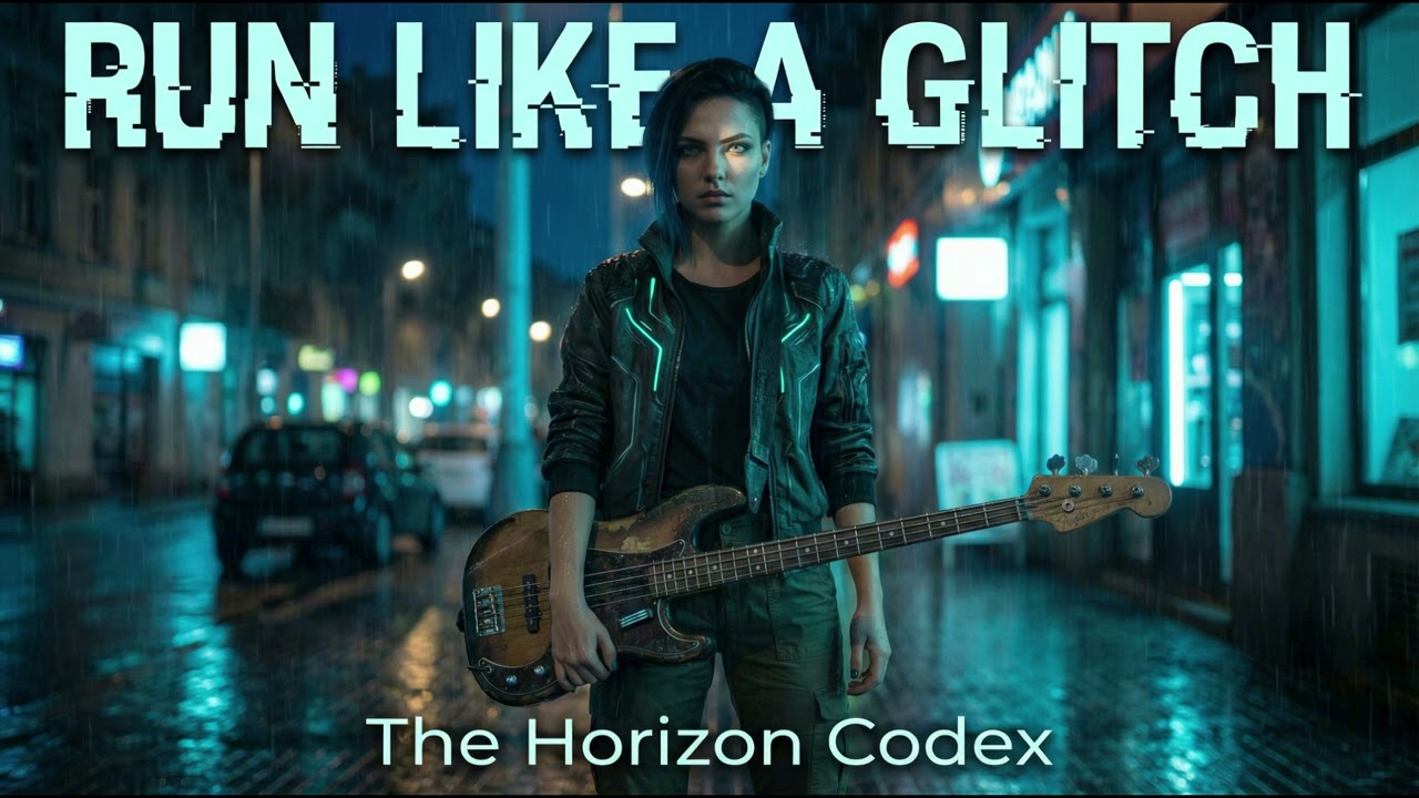 The Horizon Codex – RUN LIKE A GLITCH (Cyberpunk Rock - Official Audio)