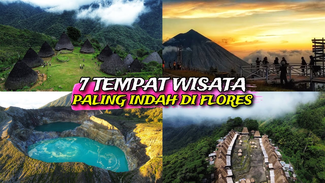 7 TEMPAT WISATA TERINDAH DI INDONESIA | WAEREBO DAN GUNUNG KELIMUTU | TRIP FLORES 2024