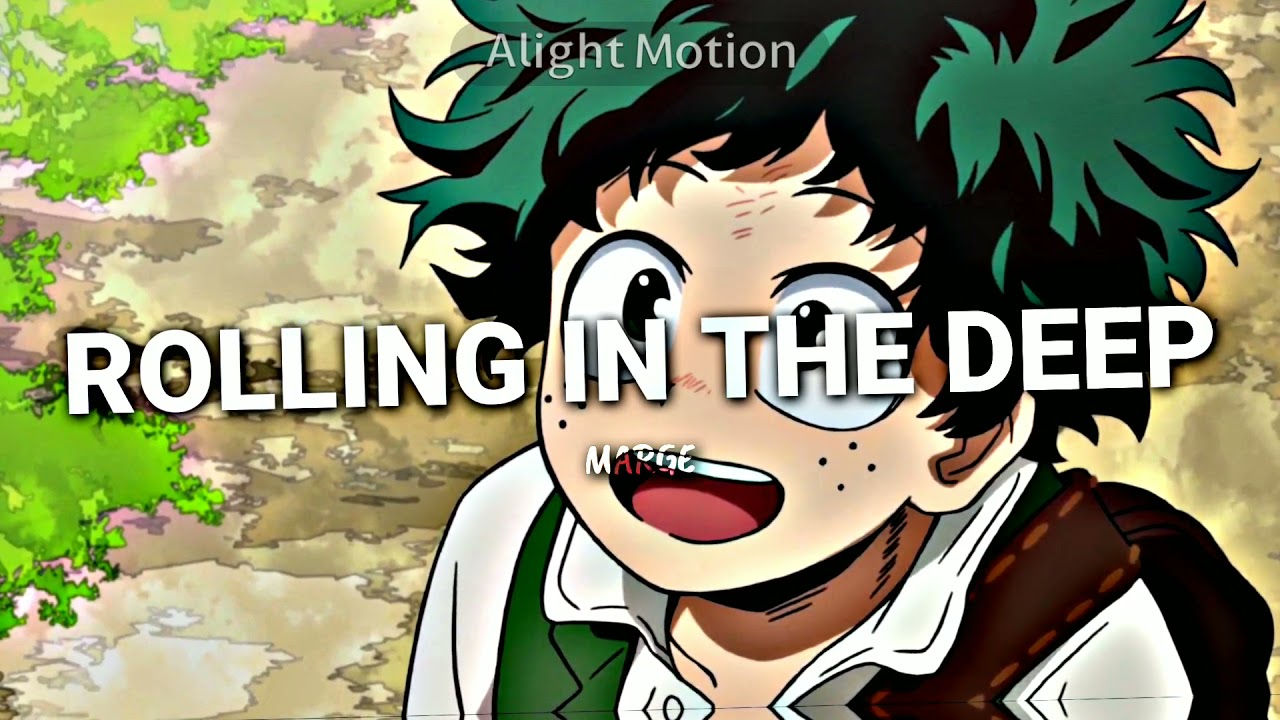 Rolling in the deep edit audio
