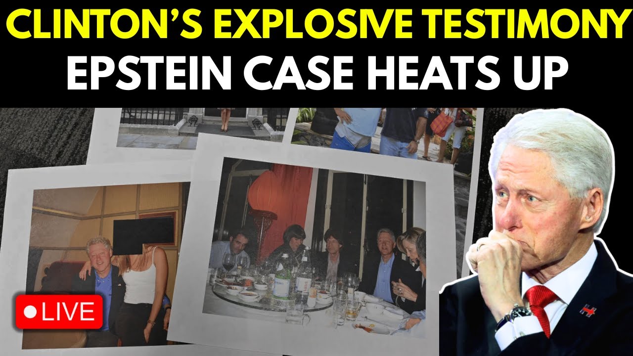 Epstein Files Live: Bill Clinton&rsquo;s Testimony Shocks Capitol &ndash; Epstein Secrets Revealed? | ET Now