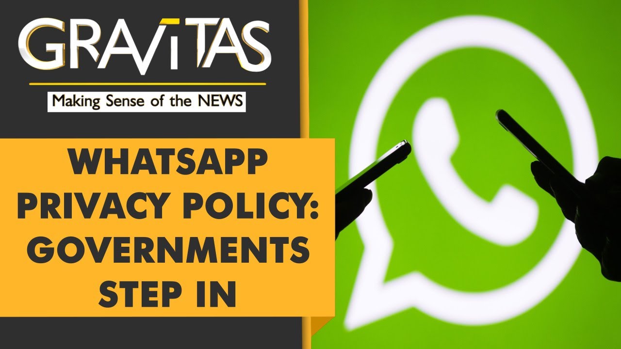 Gravitas: World pushes back against new WhatsApp privacy policy