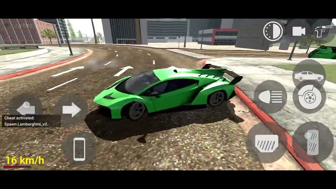 Playing Indian bike driving 3D game 