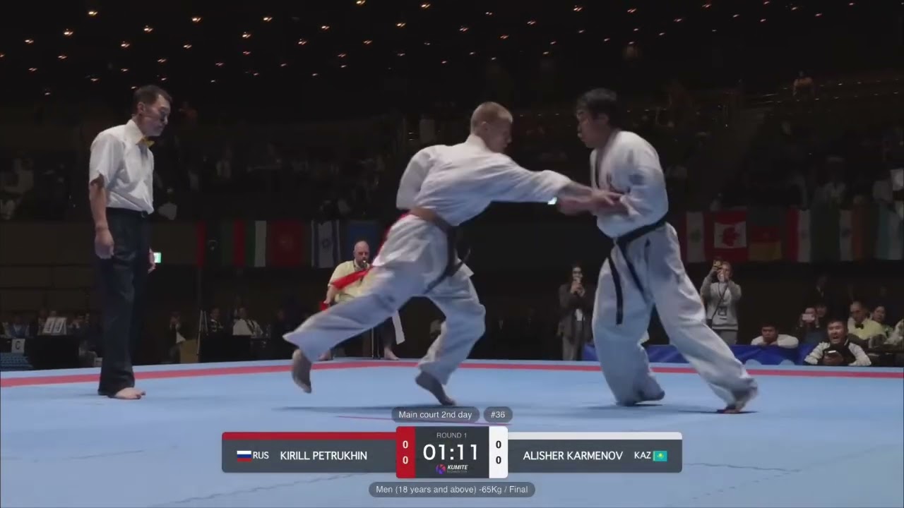 Kyokushinkan World Tournament 2025 Men’s Final 65kg and below