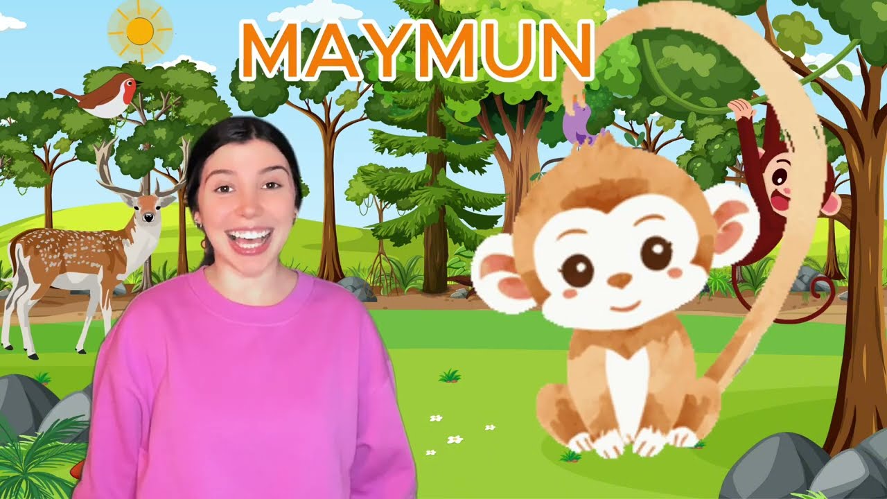 “Orman Hayvanları ve Turuncu Meyveleri Keşfedelim! 🦊🍊 | Çocuklar İçin Eğlenceli Öğrenme Videosu” 🌳🎉