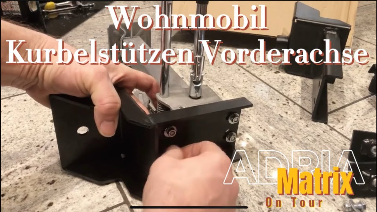 Wohnmobil 🚐 Kurbelstützen Vorderachse - FIAT DUCATO