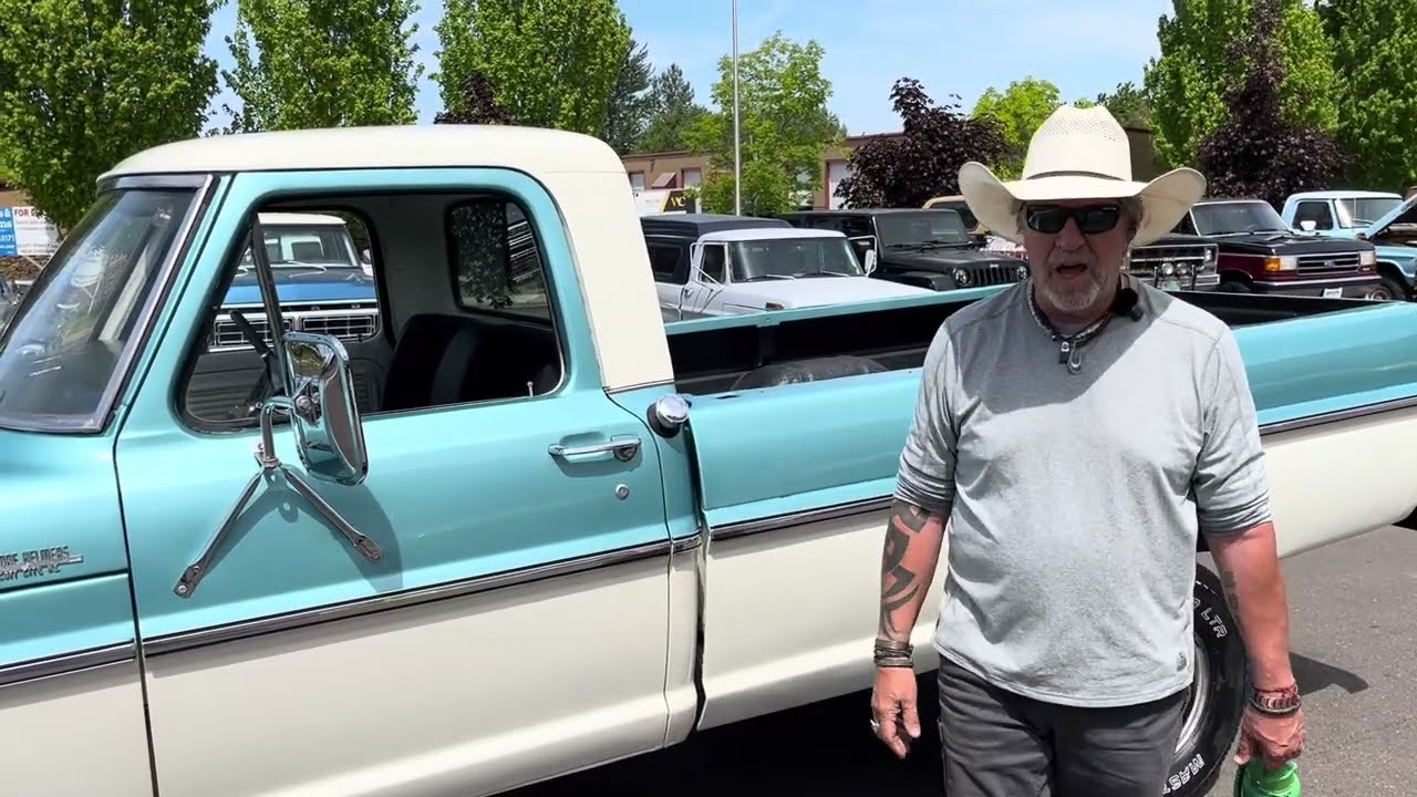 Beautiful 1972 Ford F-250 with Kelly!