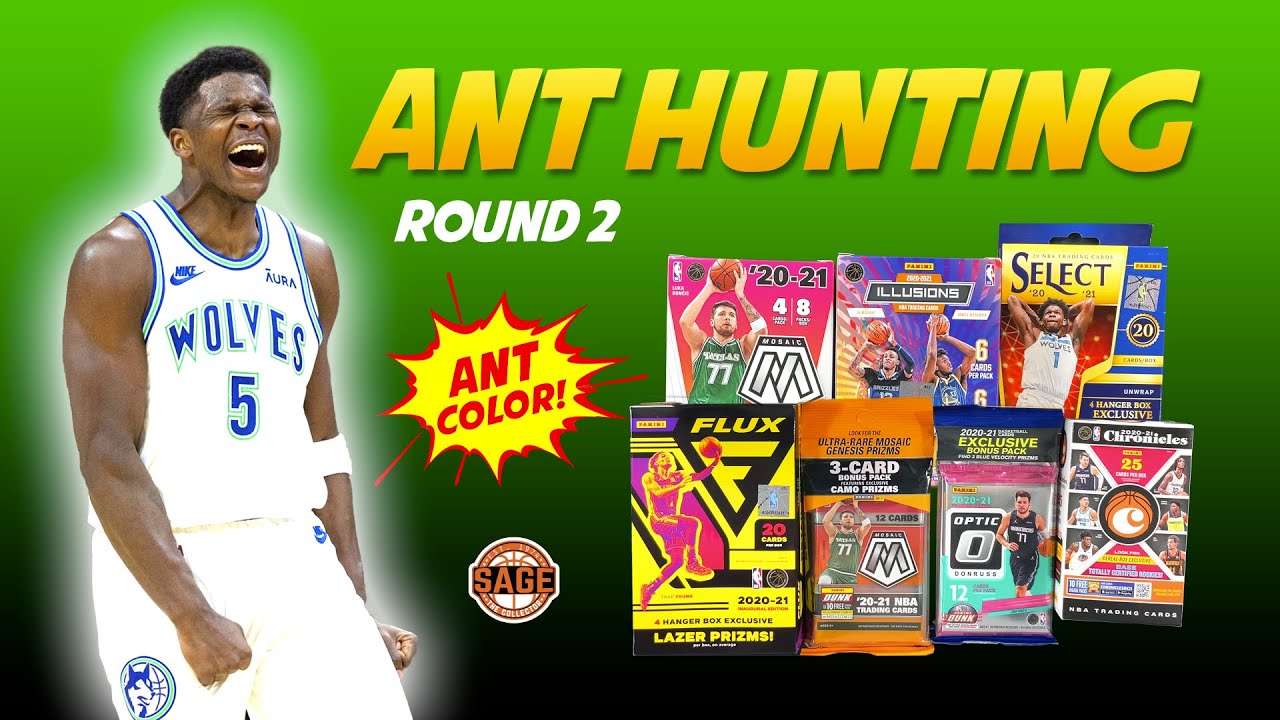 Ant Hunting! Round 2 🔥 Looking for Anthony Edwards Rookies in Random 2020 Packs