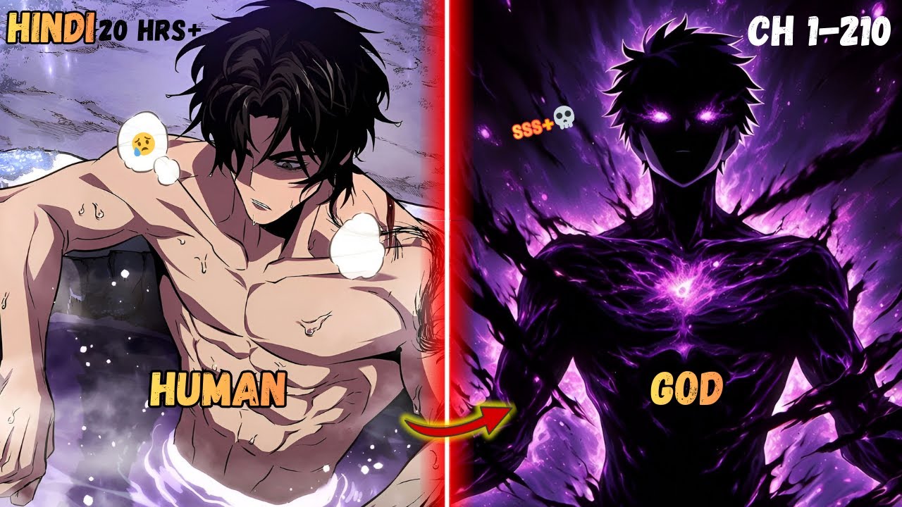 [CH 1-210] A Normal Man… Until Destiny Turned Him Into a GOD 🔥 | The World After The Fall Hindi ☠️