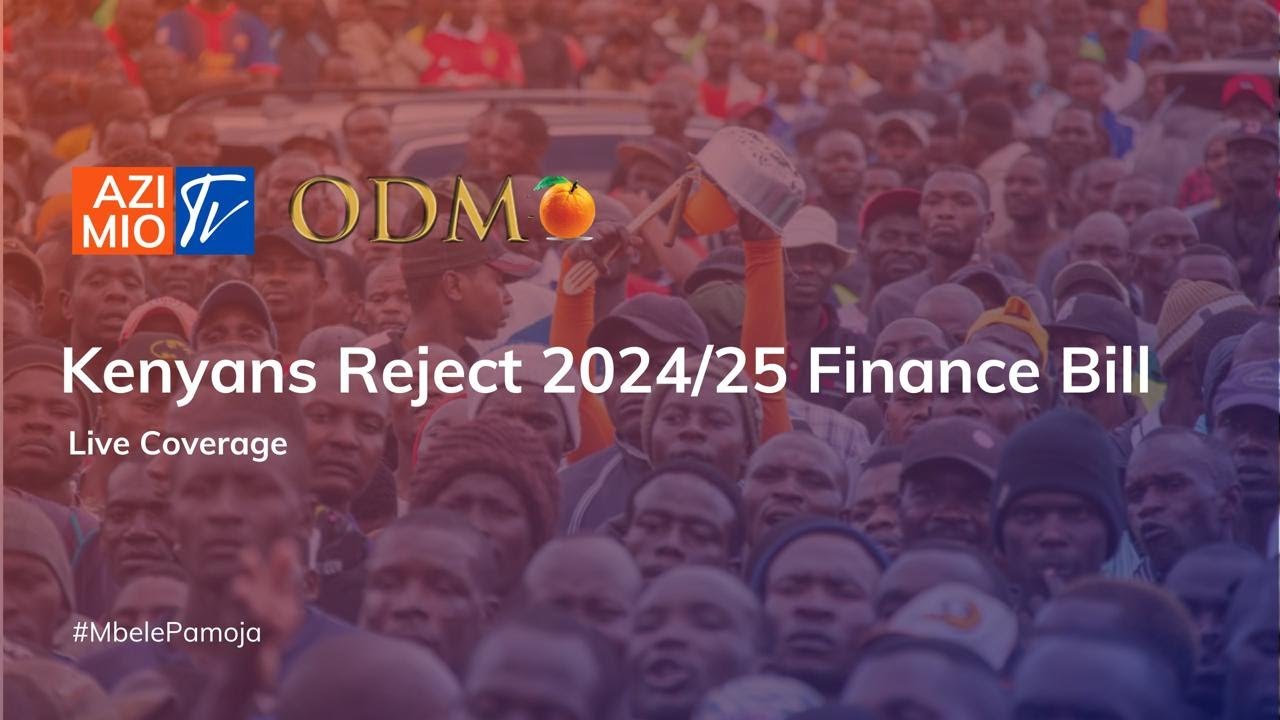 LIVE: AZIMIO MPS VOTE NO TO THE 2024/25 FINANCE BILL, KENYANS TO PUNISH ANY MP VOTING YES