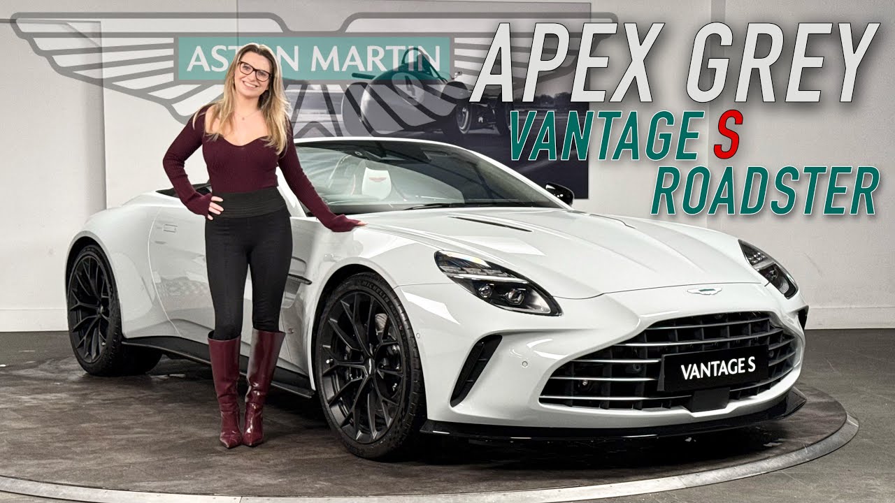 СУПЕР КРУТОЙ ИНТЕРЬЕР этого родстера Vantage S 2026 года — элегантная прогулка по салону.