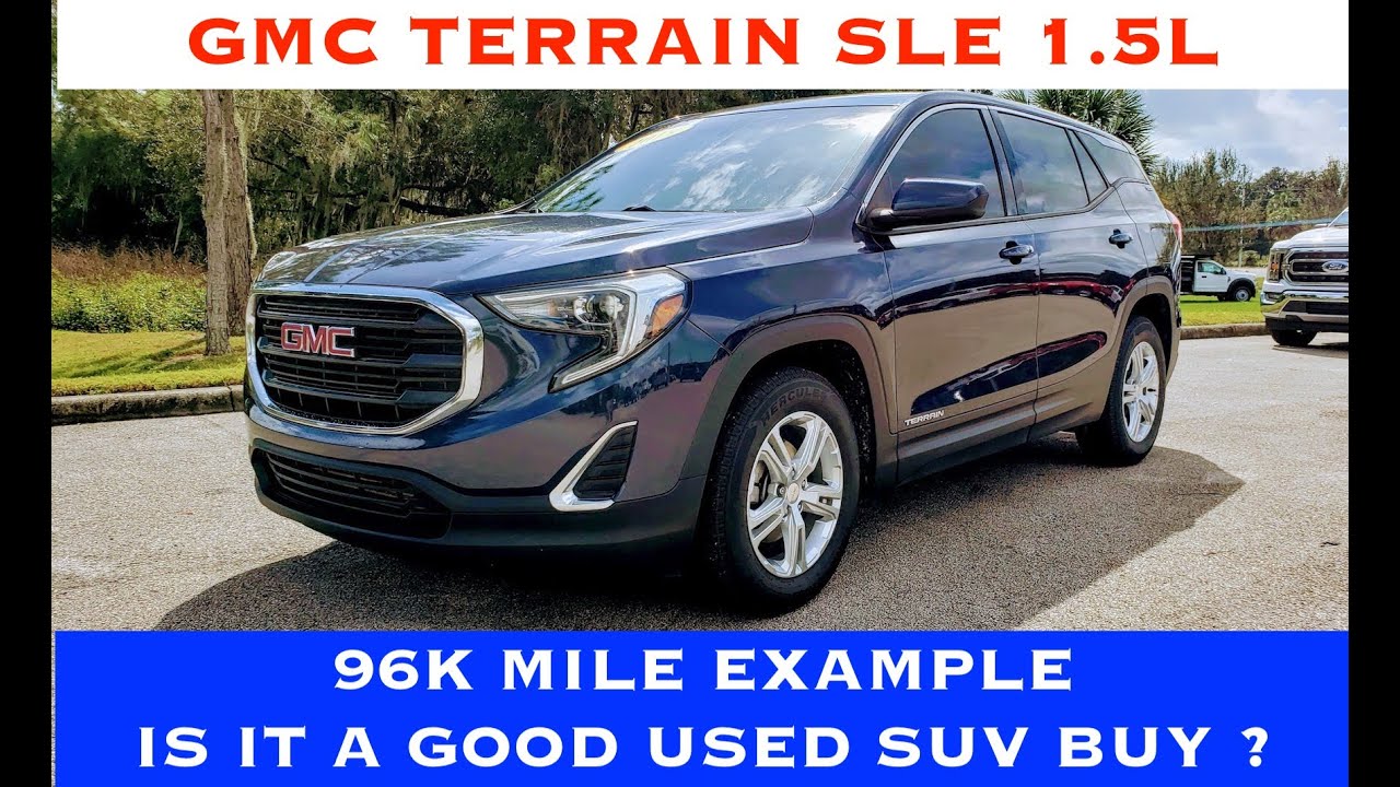 GMC Terrain SLE 1.5 L FWD 2019 года с пробегом 96 тыс. миль! Обзор и тест-драйв этого компактного...