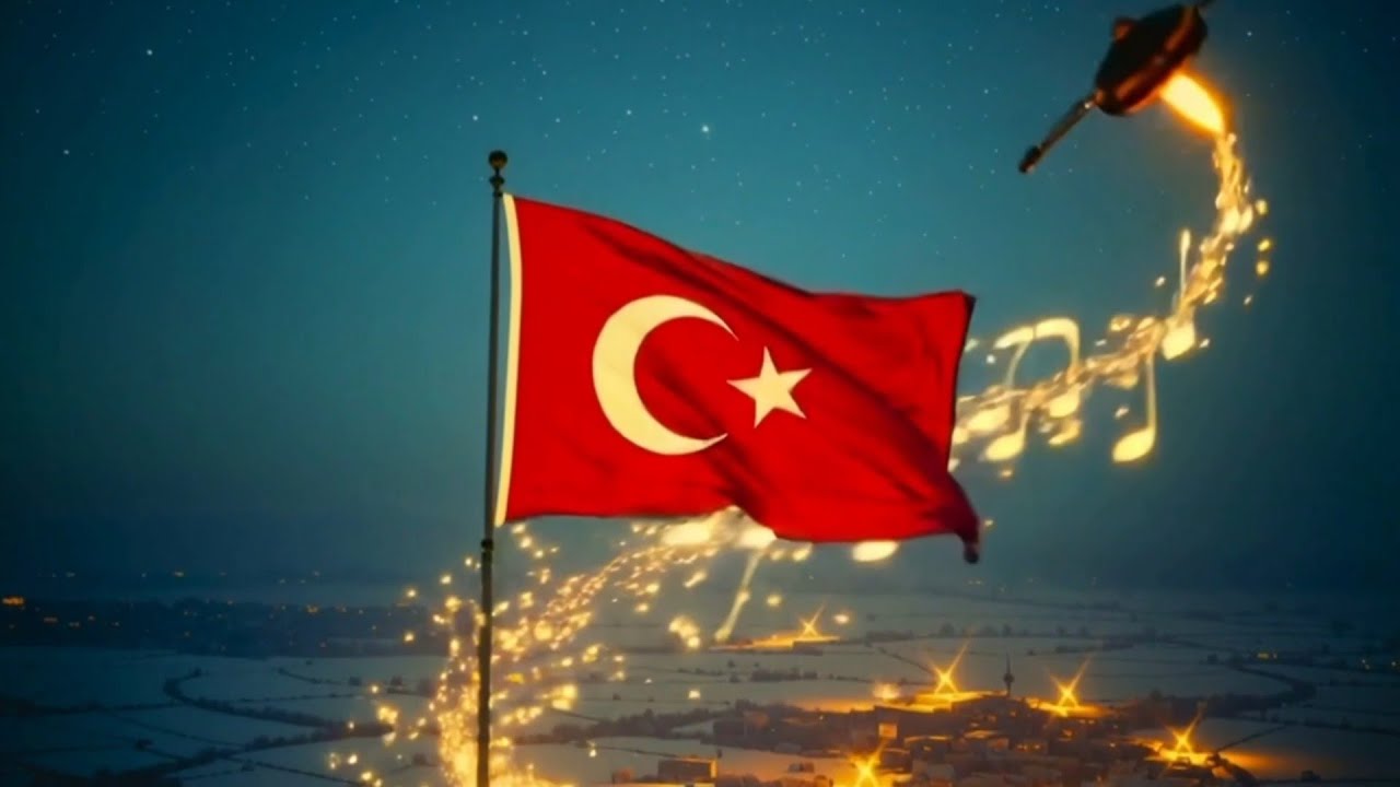 Türk Bayrağı - Okul Etkinliği. Bayrak Videosu