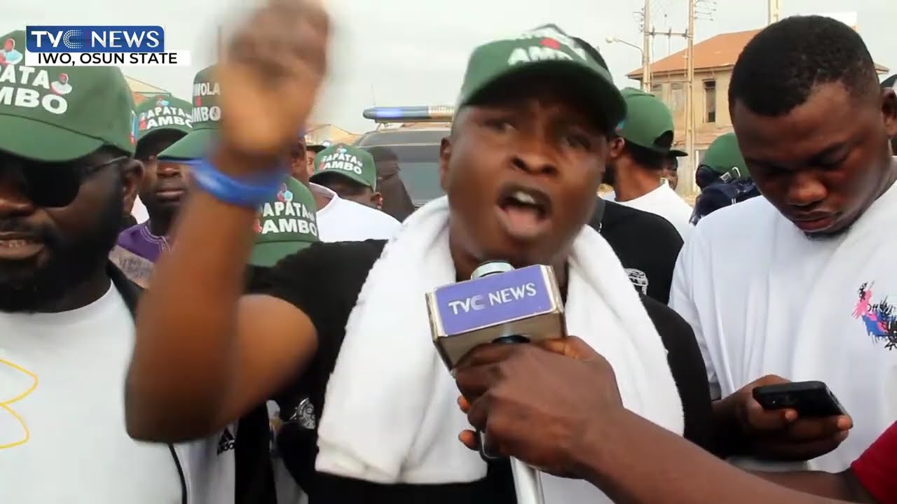 APC Members Stage Solidarity Walk Foe Party's Camdidate In Two