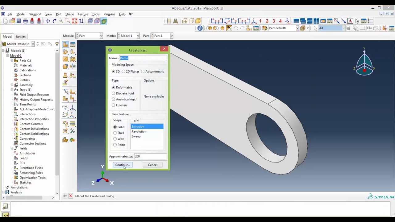 Abaqus Tutorial: Contact Analysis