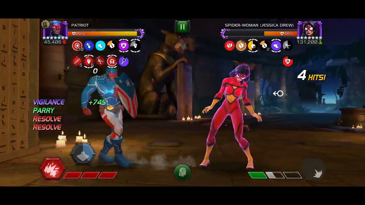 Patriot Destroys AW Showcase Spiderwoman