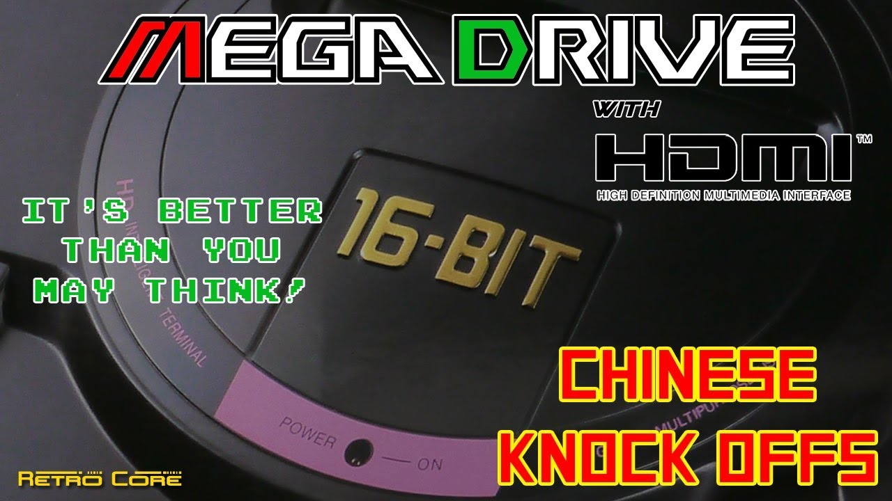 Chinese Knock Offs - HDMI Mega Drive - HD Retro Game