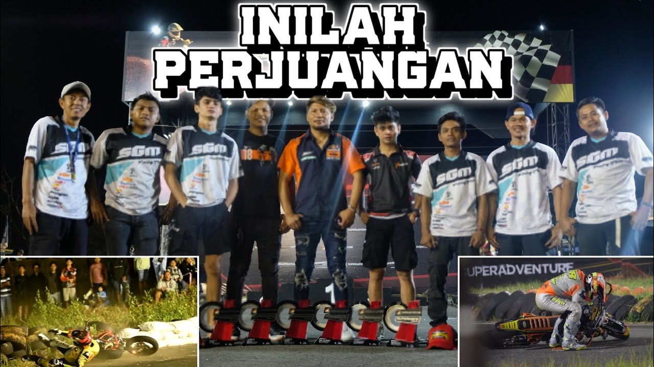 RACE SUPERMOTO PENUH DRAMA‼️SUPER ADVENTURE SERI 2 BOYOLALI