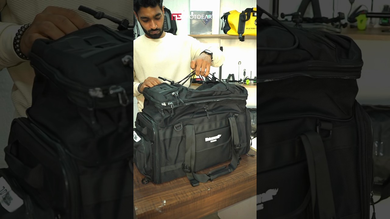 Rhinowalk Mechanic series motorcycle Tail bag | Premium Quality Tail bag