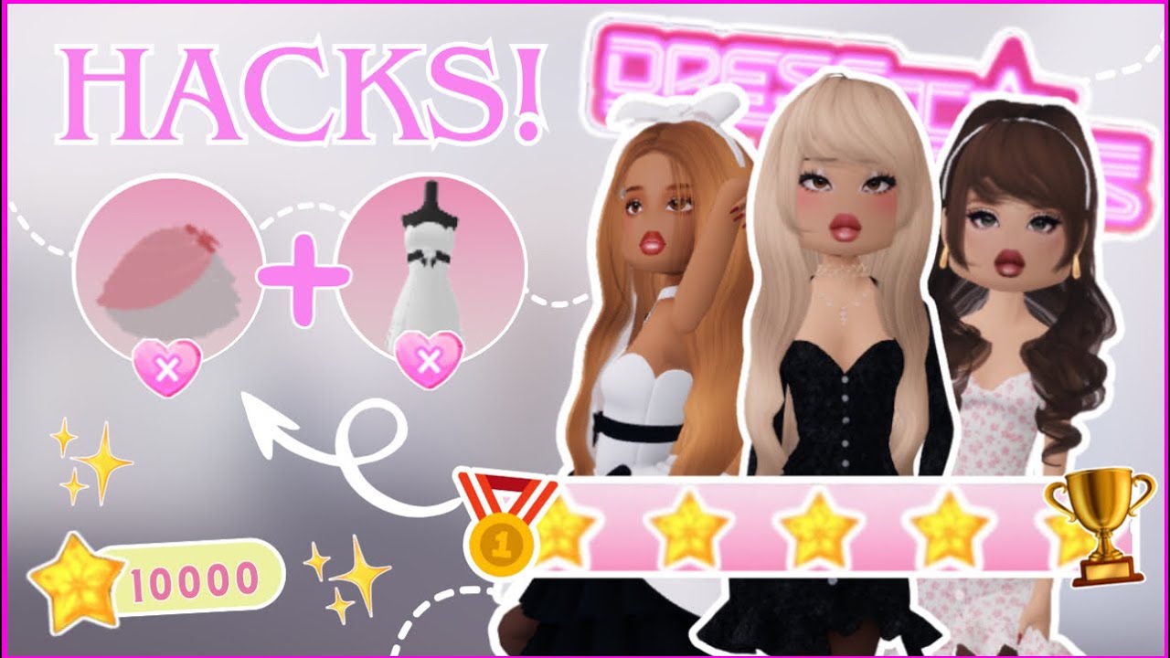 Dress to Impress OUTFIT HACKS That will HELP YOU WIN! 🤩