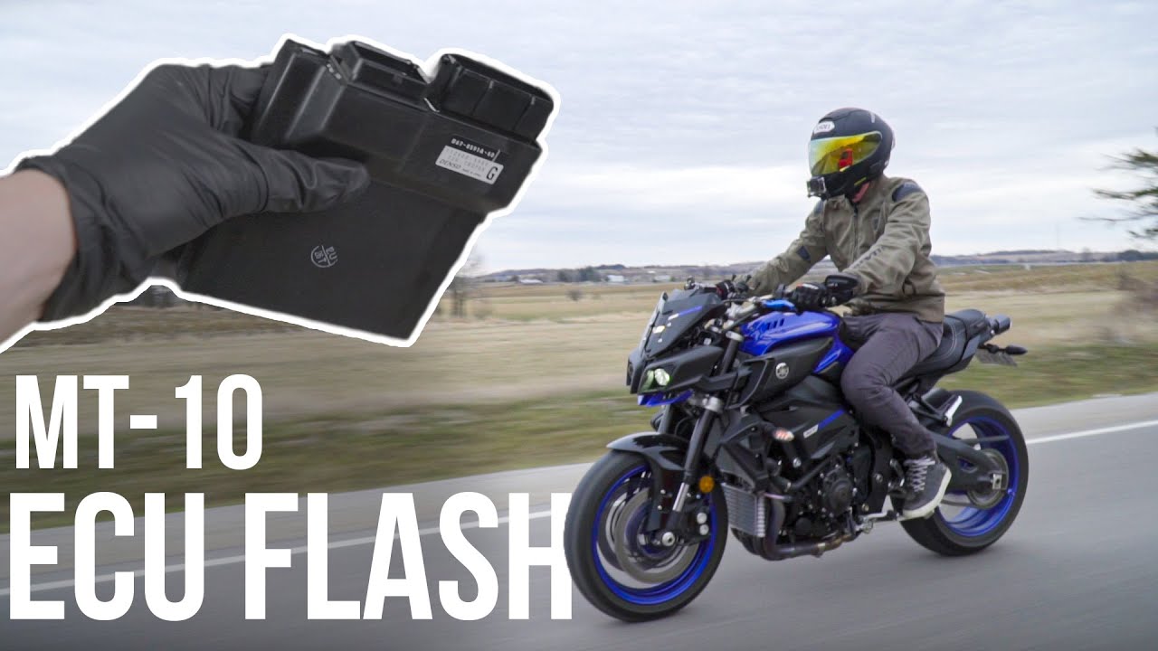Установка прошивки ЭБУ/Впечатления Yamaha MT-10