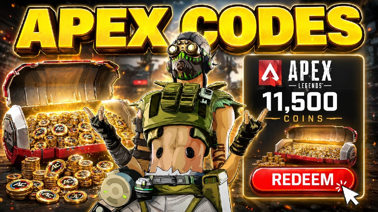 NEW Apex Legends Redeem Codes 2026 ✅ How to get FREE APEX COINS (WORKING APEX CODES)