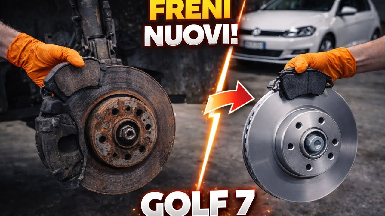 Sostituzione dischi e pastiglie golf 7