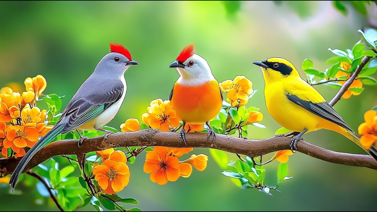 Transform Your Workday Birdsong 🕊️🕊️🕊️ & Piano for Stress Relief & Focus