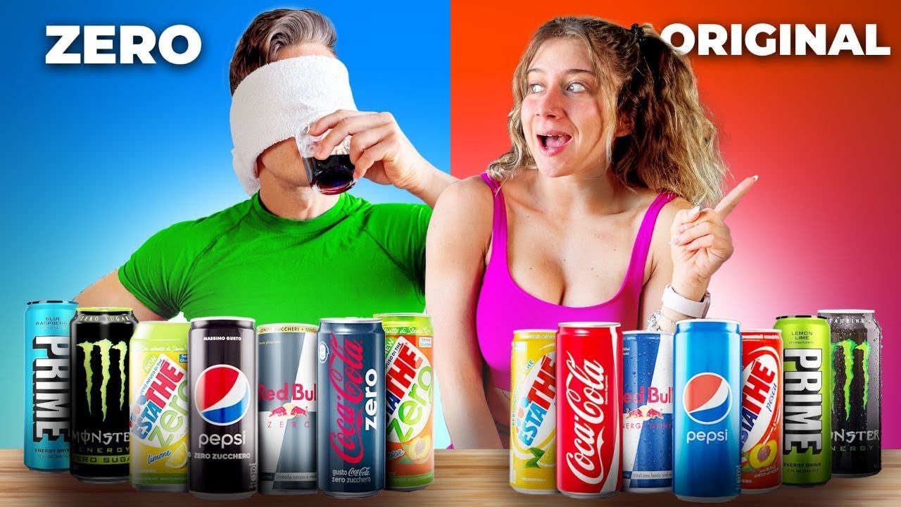 Indoviniamo bevande Zero Vs Original
