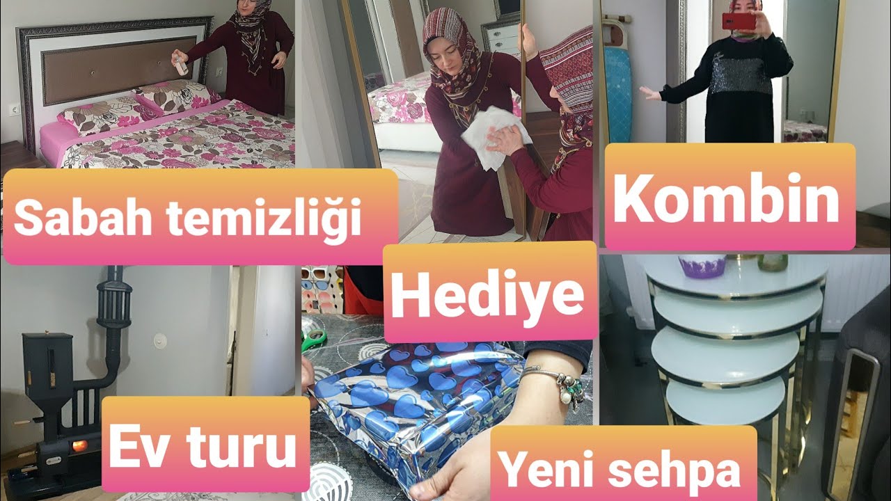 ❗YATAK ODAMIN SABAH TEMİZLİĞİ ✅BURASI HİÇ KÖY EVİNE BENZİYOR MU❓HEDİYE ALDIM ÇOK BEĞENİLDİ🥰VLOG