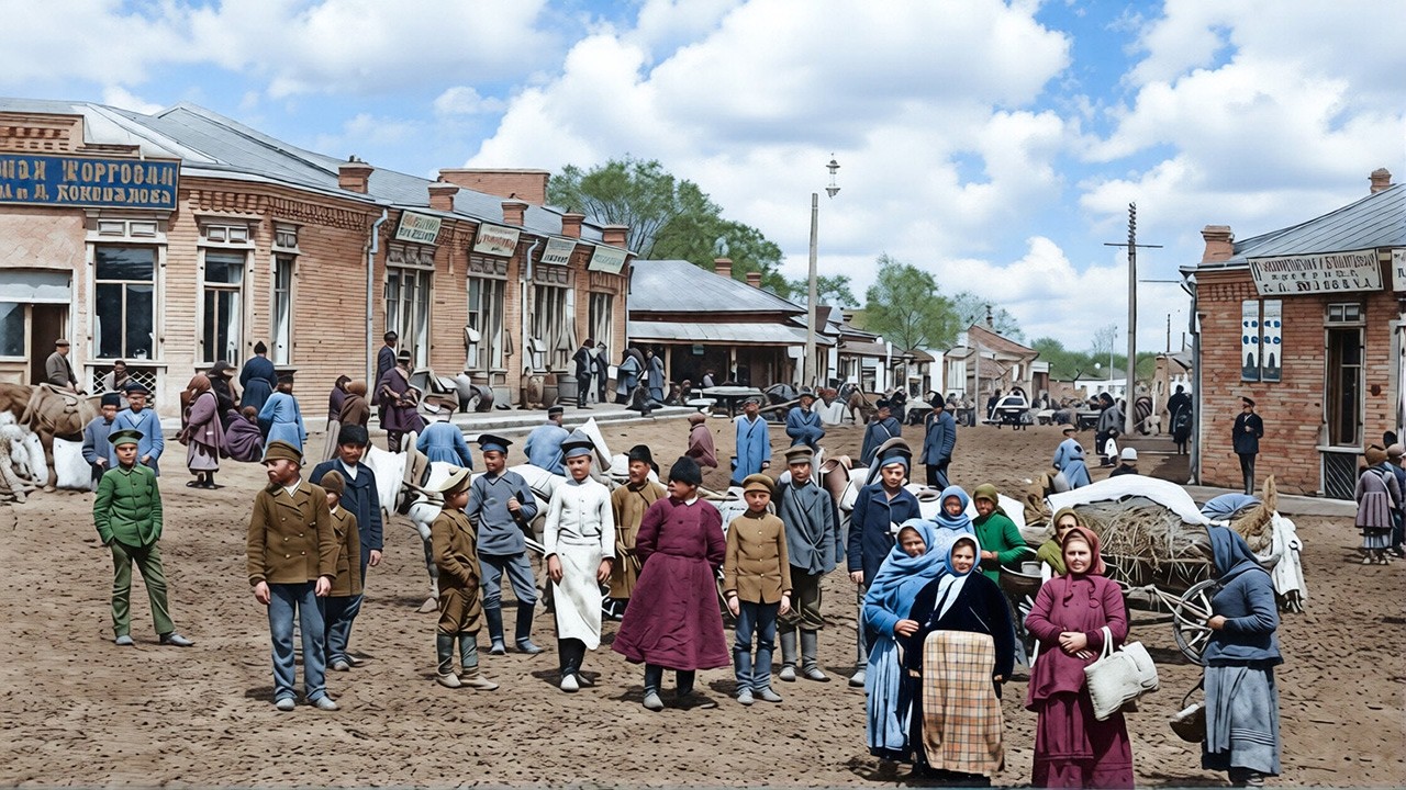 Конотоп XIX ст. Створено за допомогою ШІ, версія 2 доповнена  / Konotop 19th century