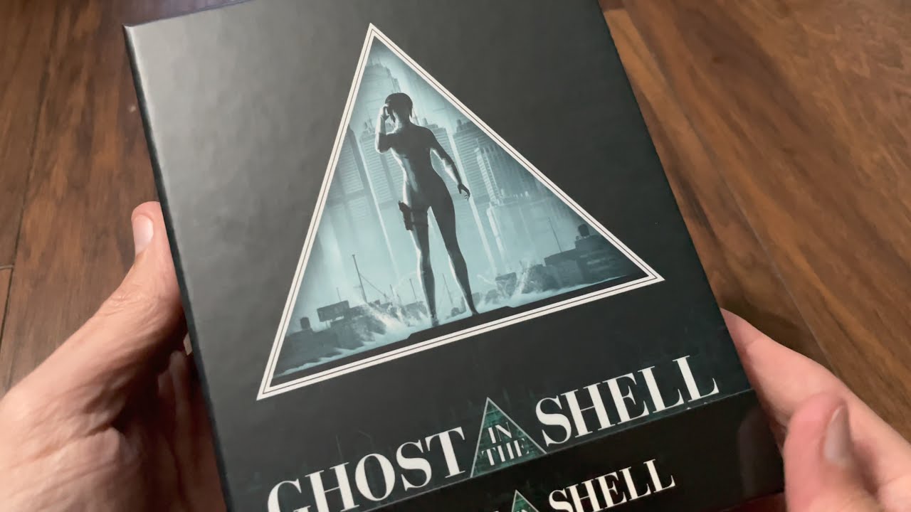 Ghost in the shell 4k UltraHD Blu-ray limited collector edition steelbook (artwork by Matt Ferguson)
