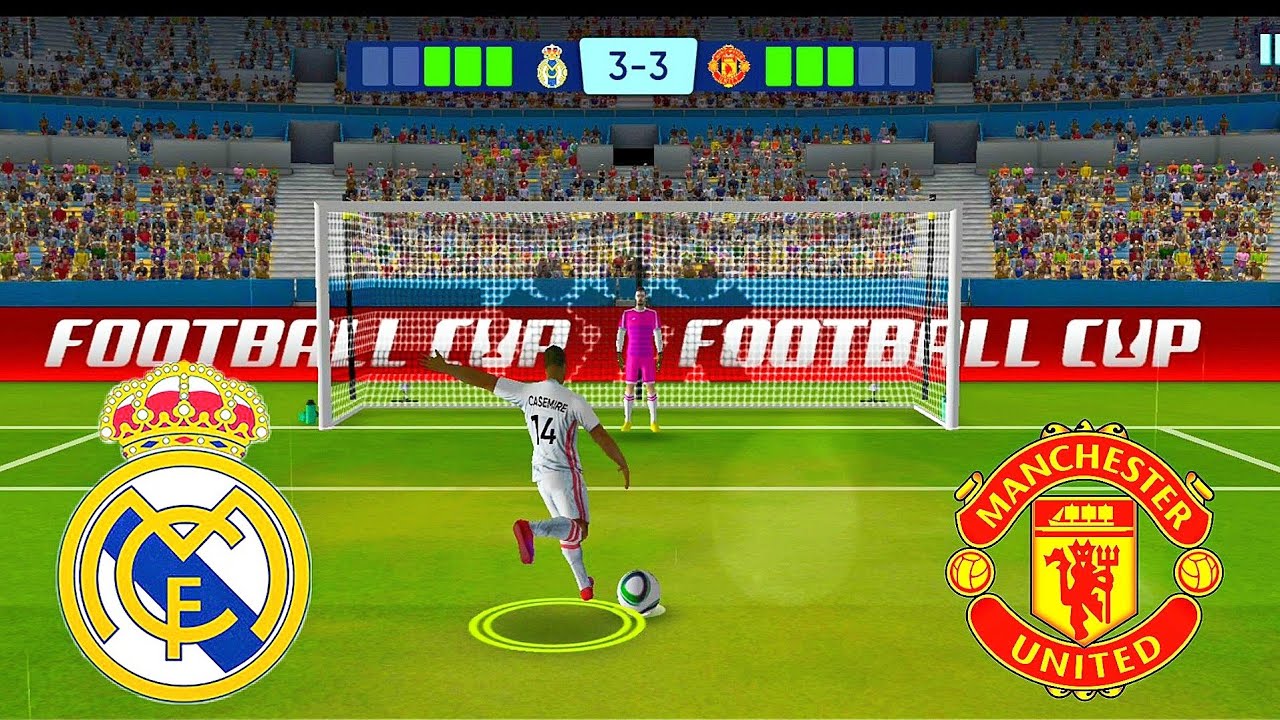 Football Cup 2021. Real Madrid - Manchester United. gool mobilgames gameplay android. 2021
