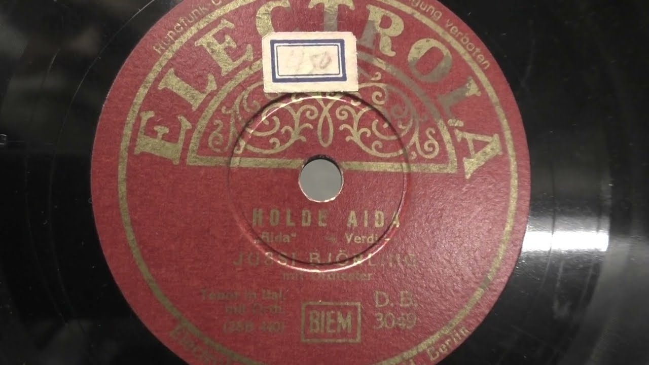 Jussi Bjorling: Holde Aida. (1953).