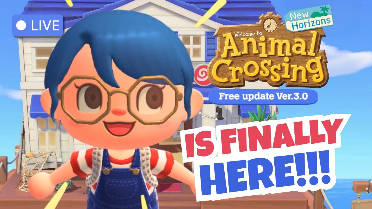 3.0 Update Is Finally Here!!! First Look Reaction 🌻 Animal Crossings: New Horizons