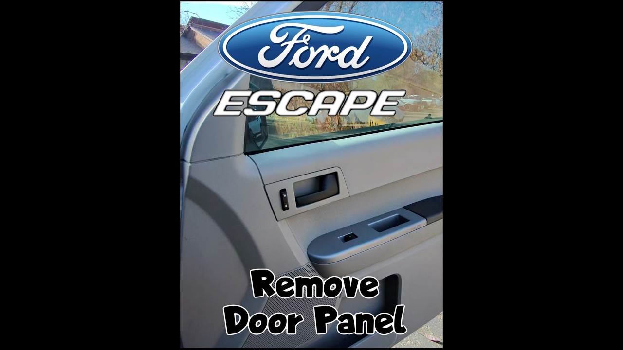 How To - Escape Remove Door Panel