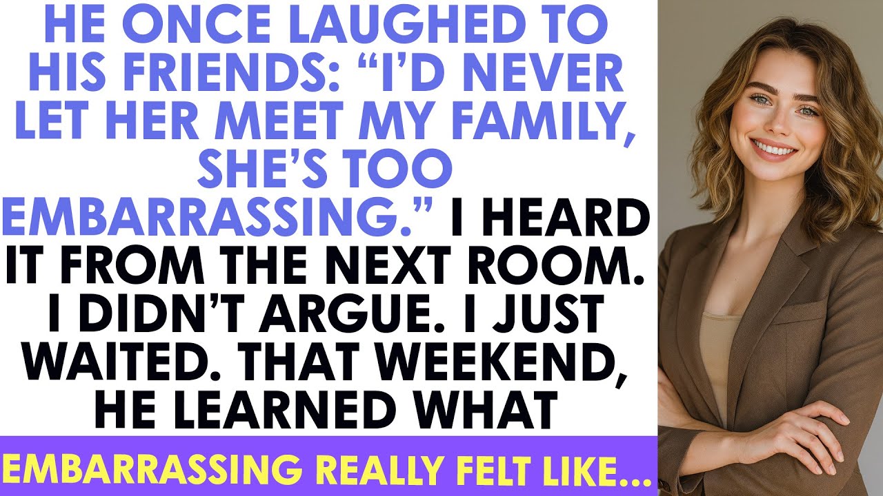 He Once Laughed To His Friends: “I’d Never Let Her Meet My Family, She’s Too Embarra...