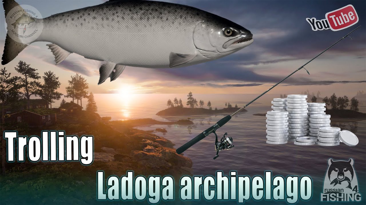 🎣 Russian Fishing 4: Ultimate Ladoga Archipelago Guide | Atlantic Salmon, Pike, Zander Hotspots