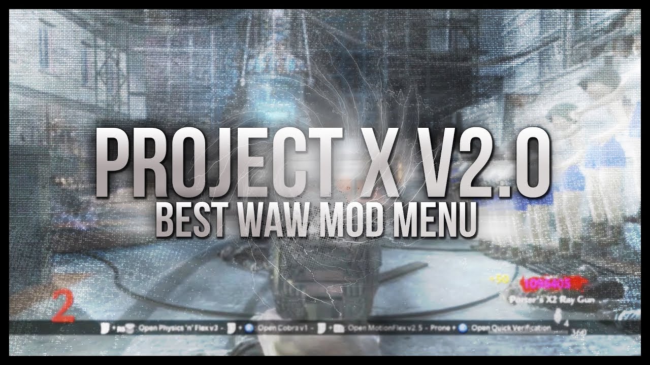 World At War Mod Menu Zombies Project X V2 [4 MENUS IN ONE] [XBOX/RGH]