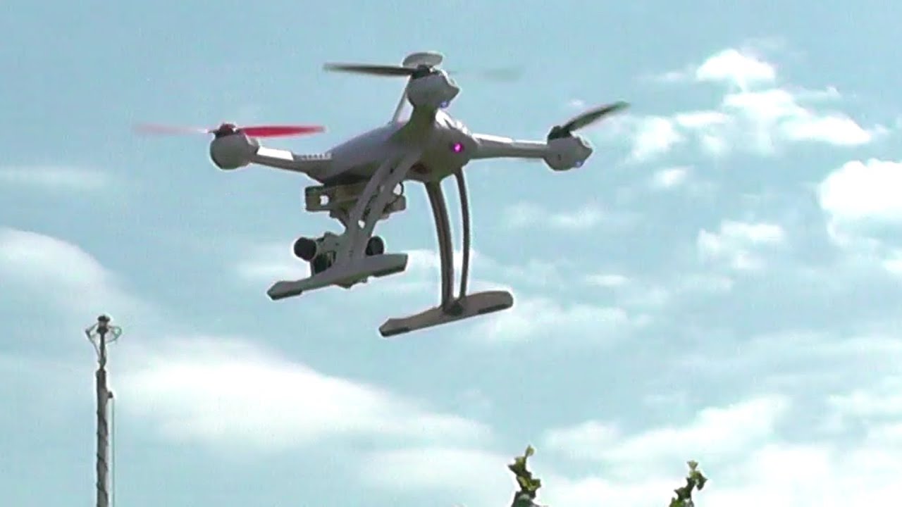 Spektakuläre Luftaufnahmen mit dem Quadrocopter. KGV Horsthausen von oben.