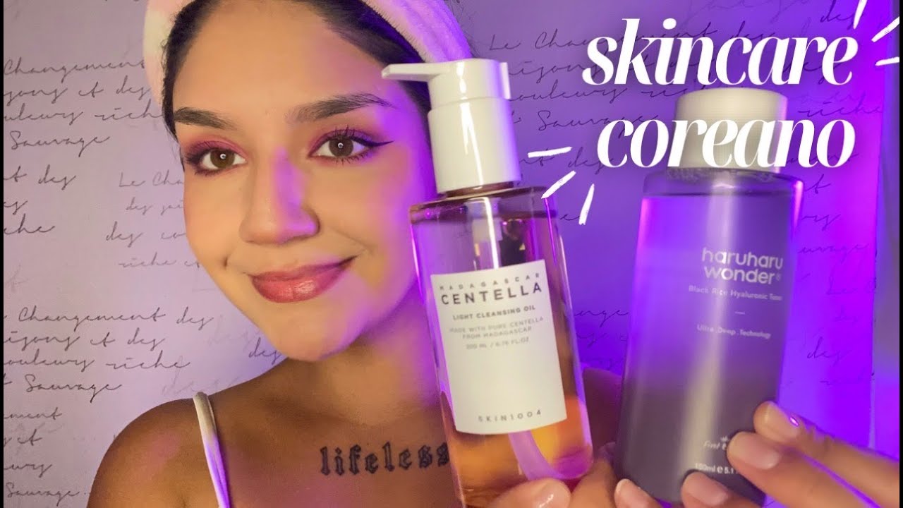 SKINCARE COREANO Y SONIDITOS RANDOM (SOFT SPOKEN) ♡ ASMR EN ESPAÑOL CHILE