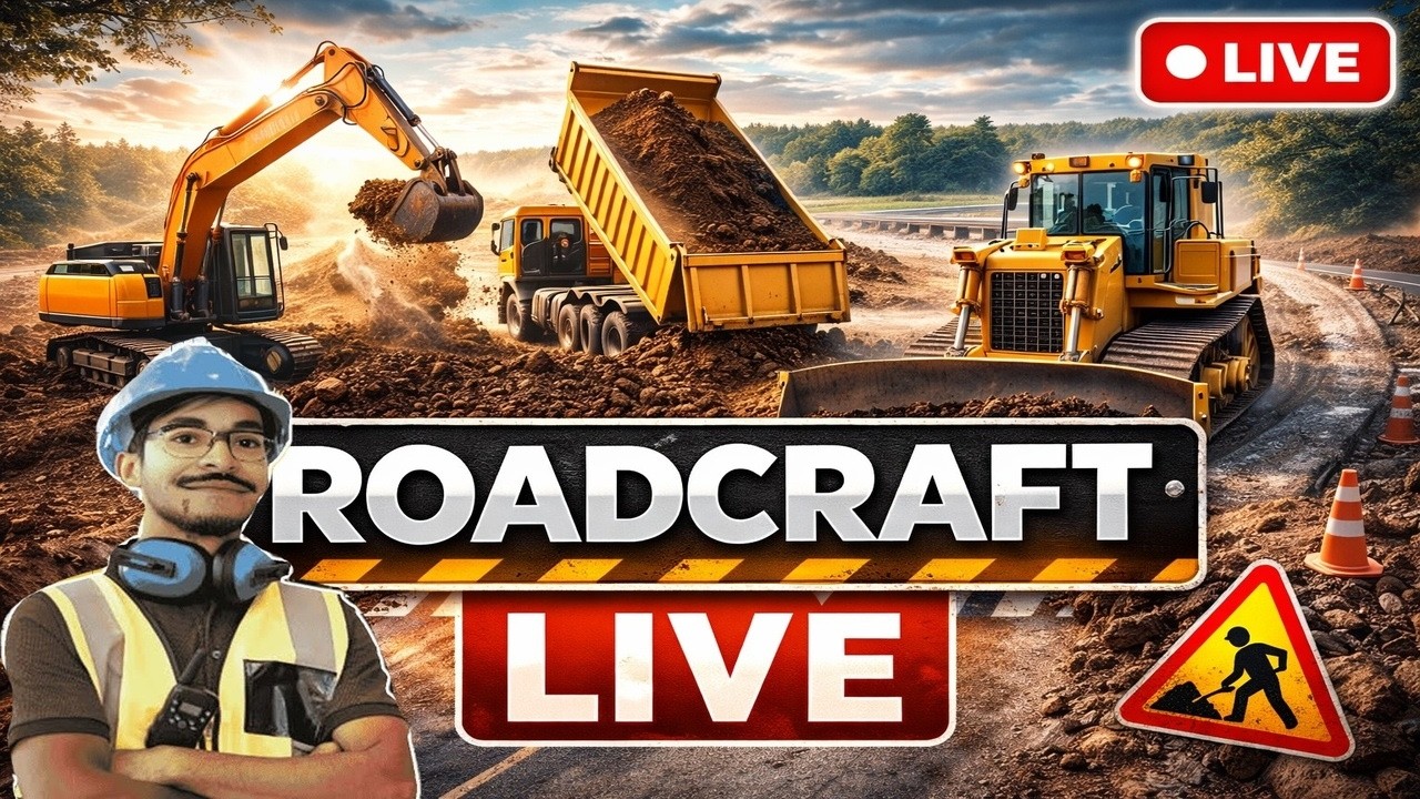 🚧 RoadCraft LIVE | Huge Construction Jobs & Machine Mayhem 🚧