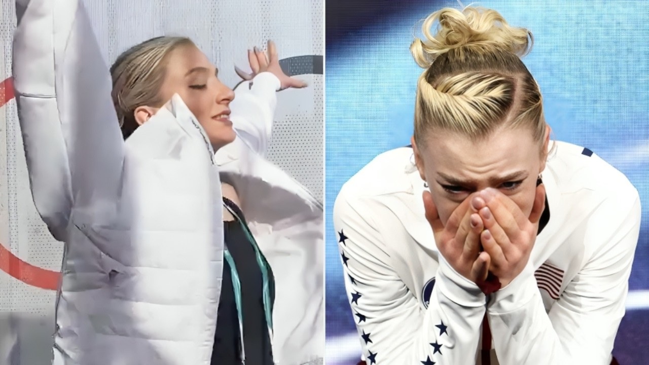 Amber Glenn Breaks Down After Olympics Performance  Heartfelt Message to Fans
